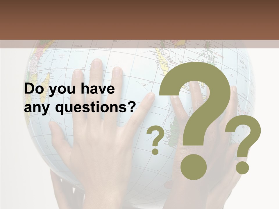 Black Peace Land PowerPoint Template