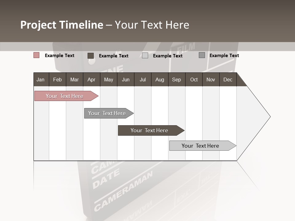 Assistance Clap Cut PowerPoint Template