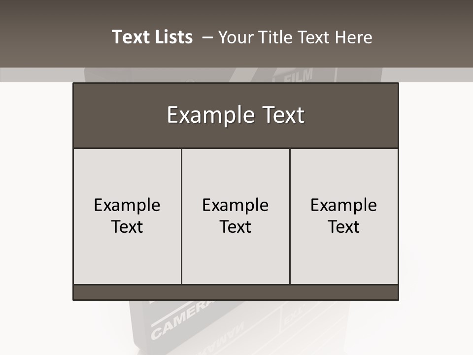 Assistance Clap Cut PowerPoint Template
