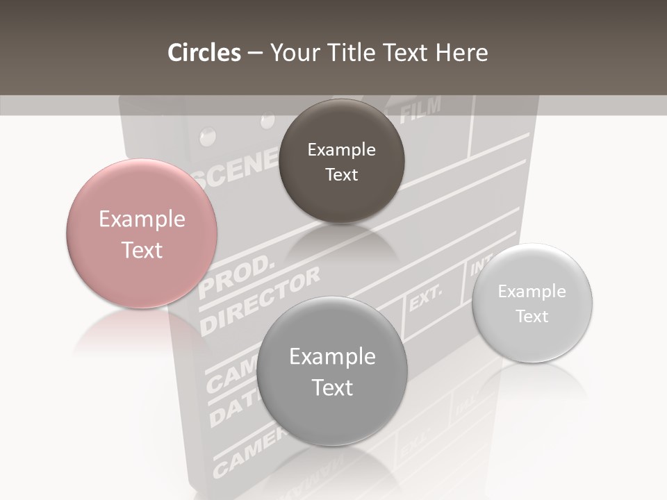 Assistance Clap Cut PowerPoint Template