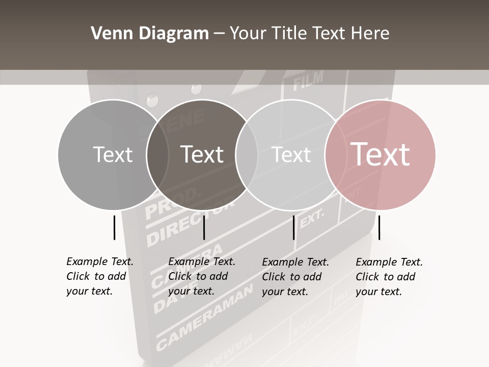 Assistance Clap Cut PowerPoint Template