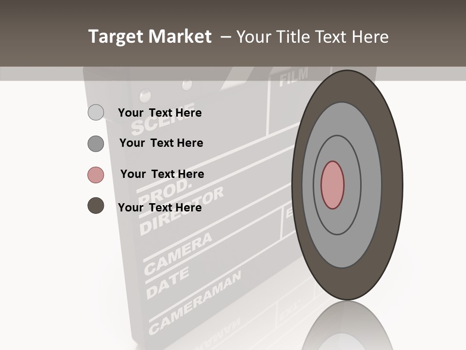 Assistance Clap Cut PowerPoint Template