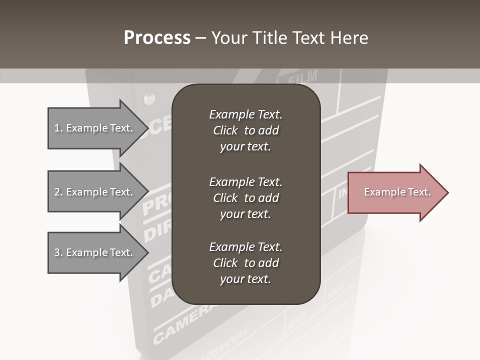 Assistance Clap Cut PowerPoint Template