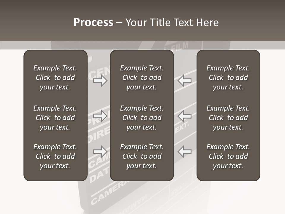 Assistance Clap Cut PowerPoint Template