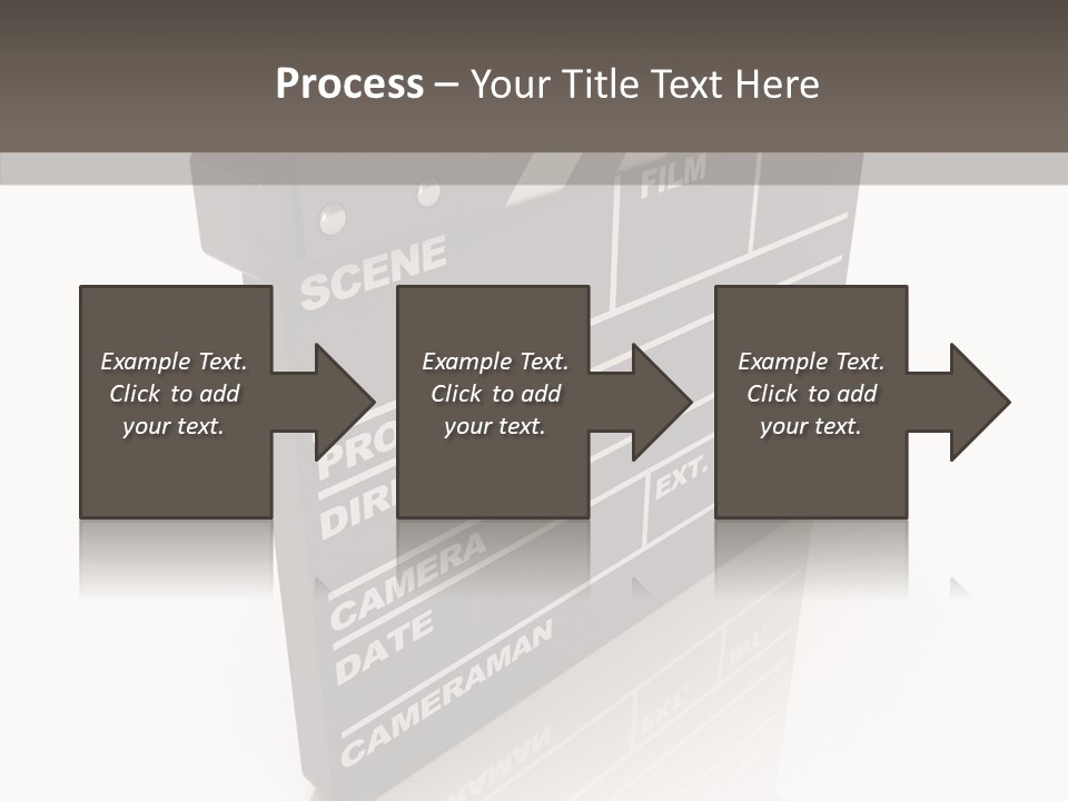 Assistance Clap Cut PowerPoint Template