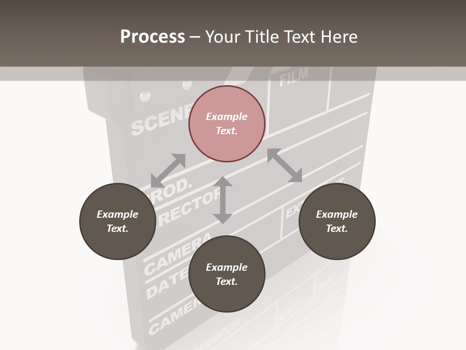 Assistance Clap Cut PowerPoint Template