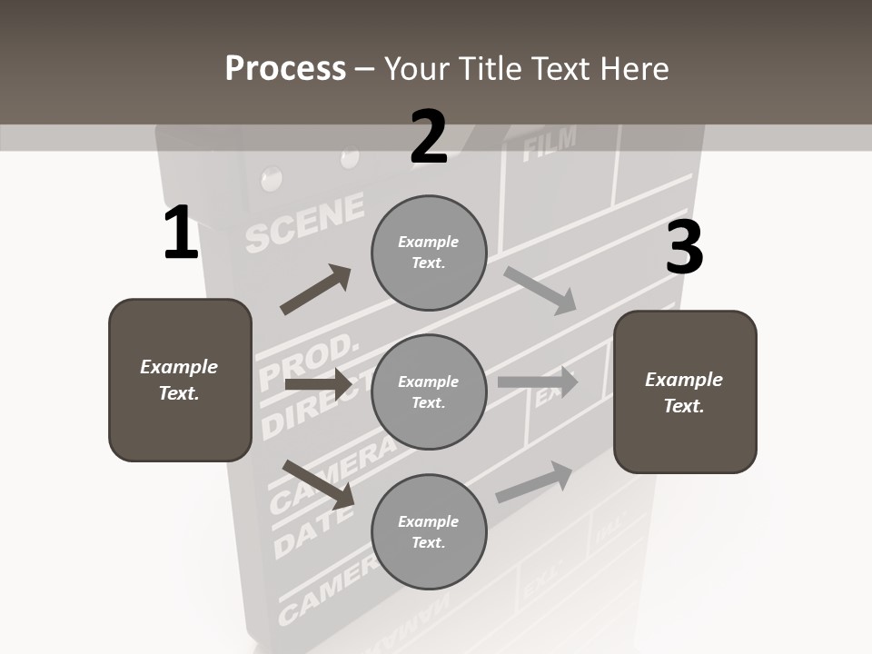 Assistance Clap Cut PowerPoint Template