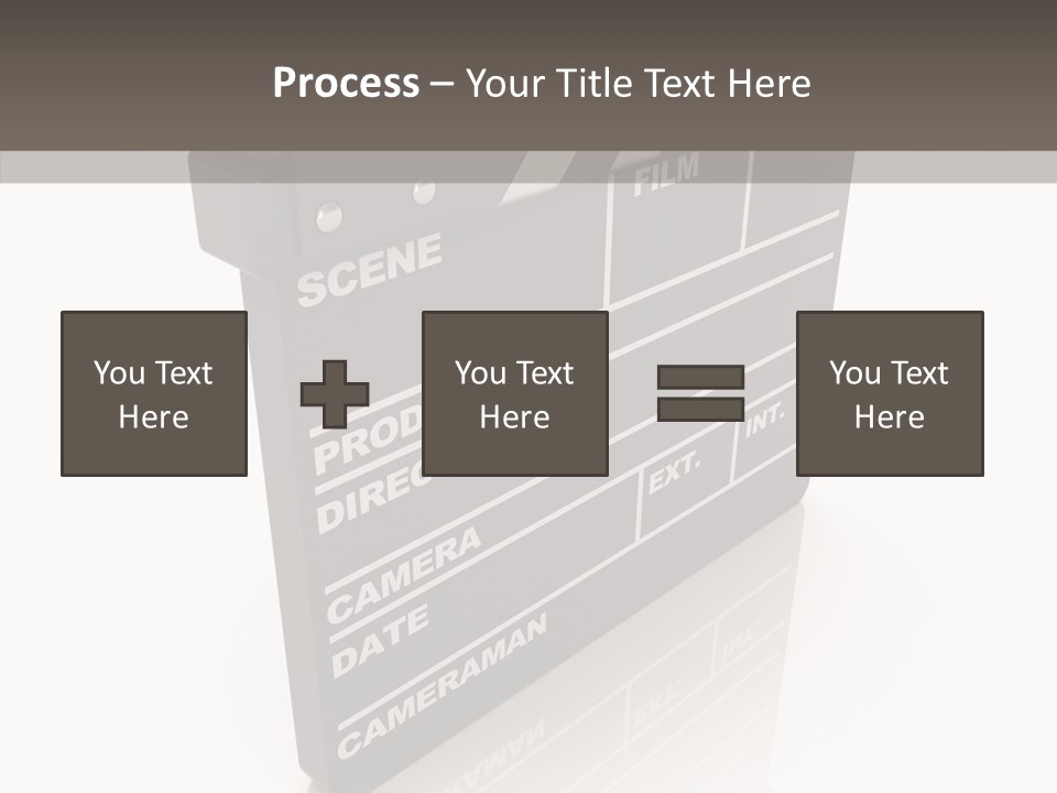 Assistance Clap Cut PowerPoint Template