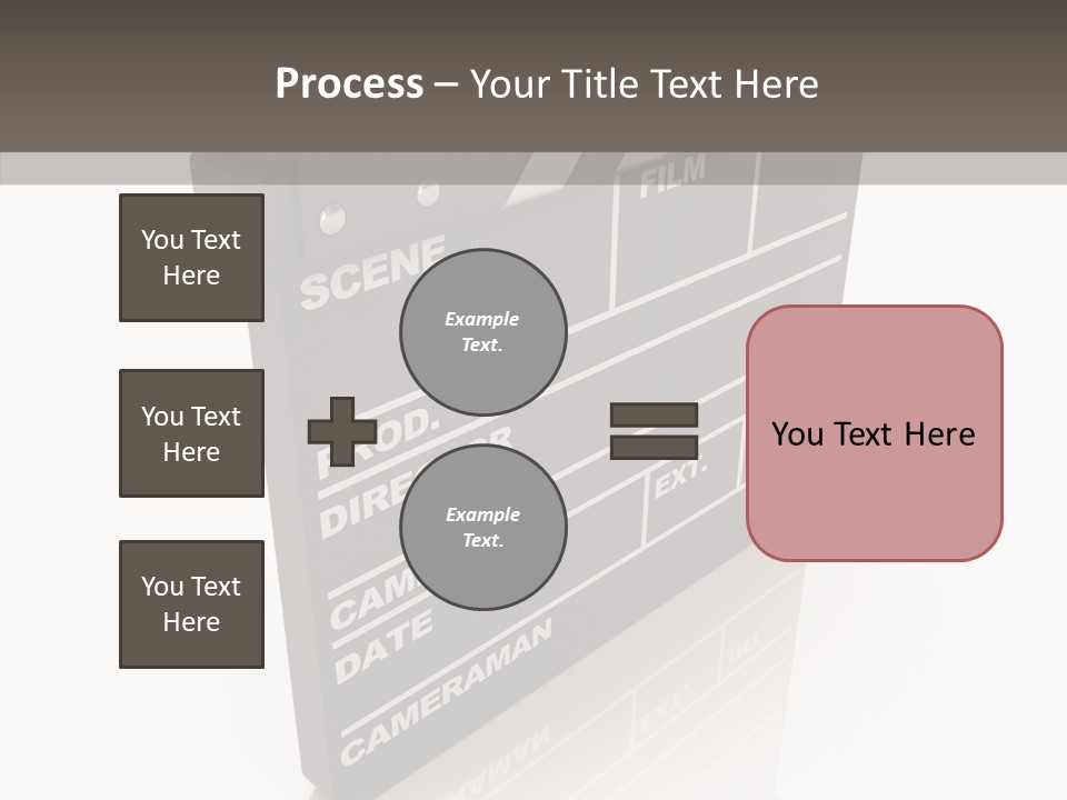 Assistance Clap Cut PowerPoint Template
