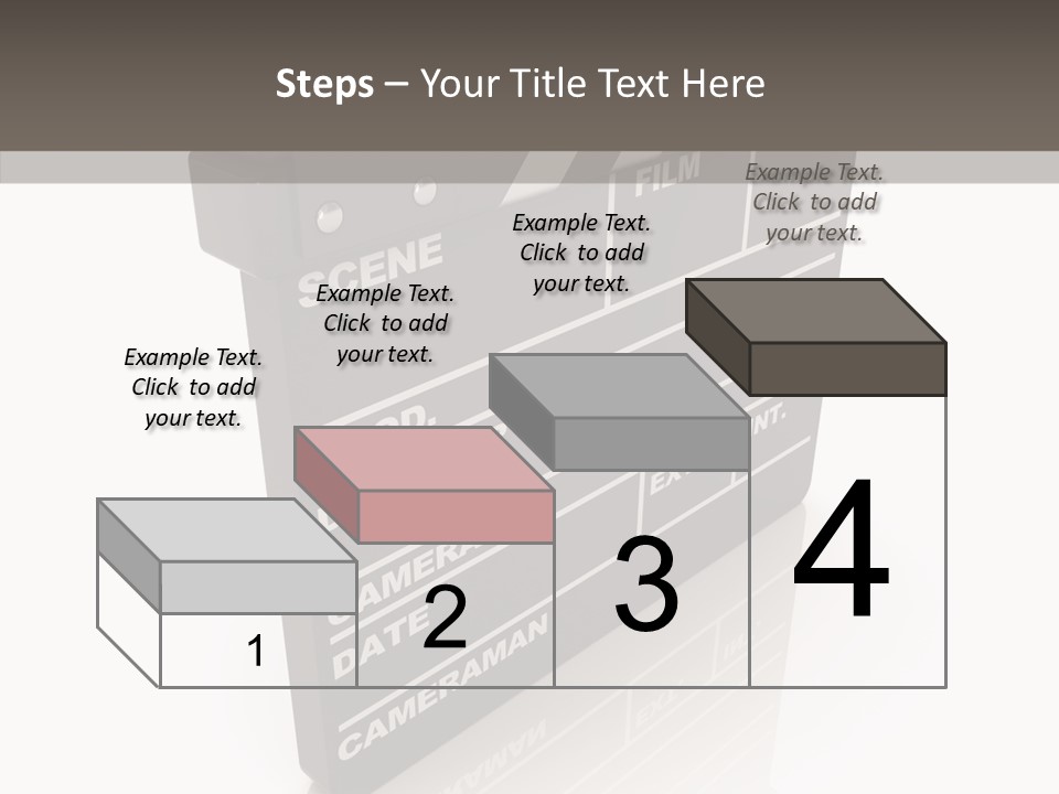 Assistance Clap Cut PowerPoint Template