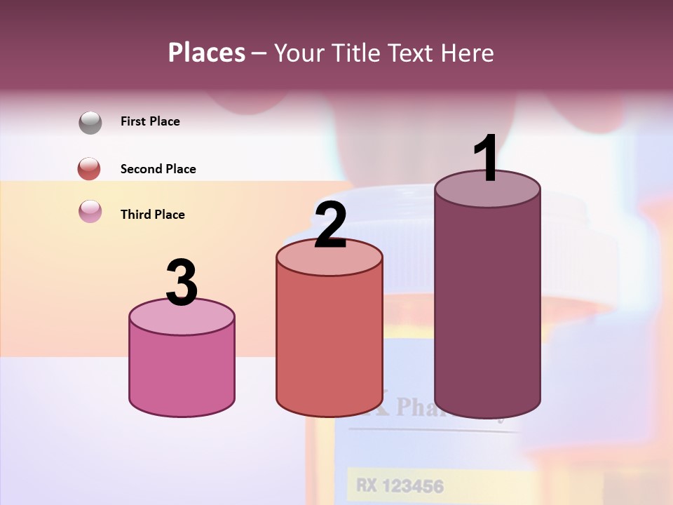 Medical Reach Vial PowerPoint Template