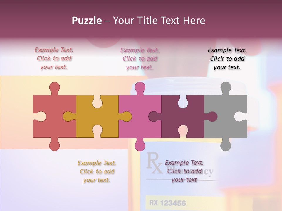 Medical Reach Vial PowerPoint Template