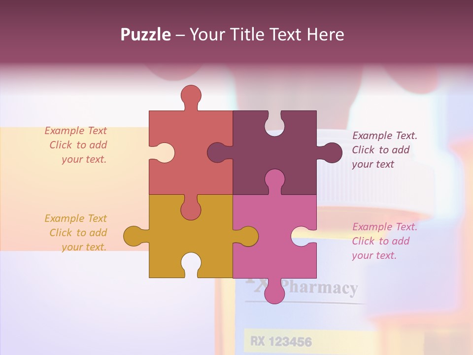 Medical Reach Vial PowerPoint Template