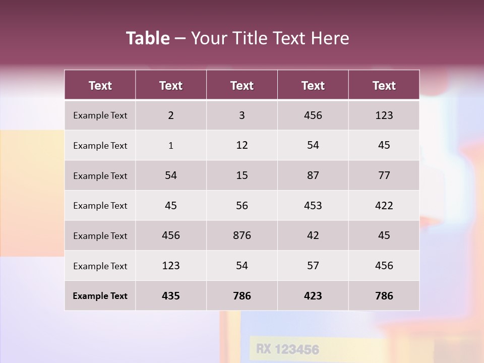 Medical Reach Vial PowerPoint Template