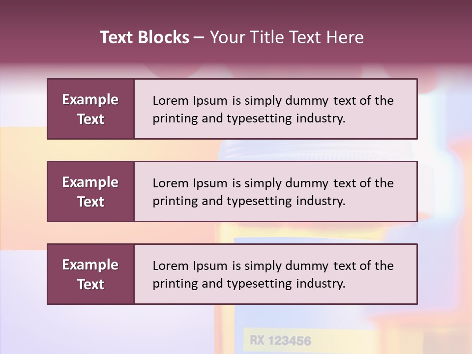 Medical Reach Vial PowerPoint Template