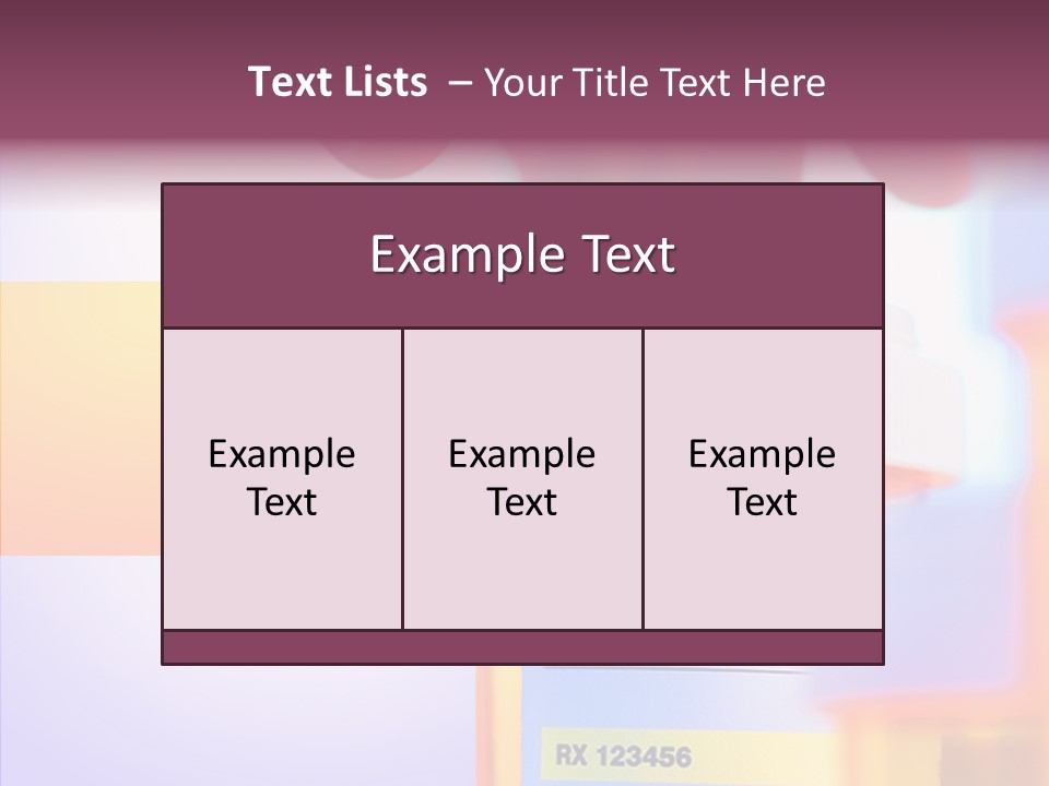 Medical Reach Vial PowerPoint Template