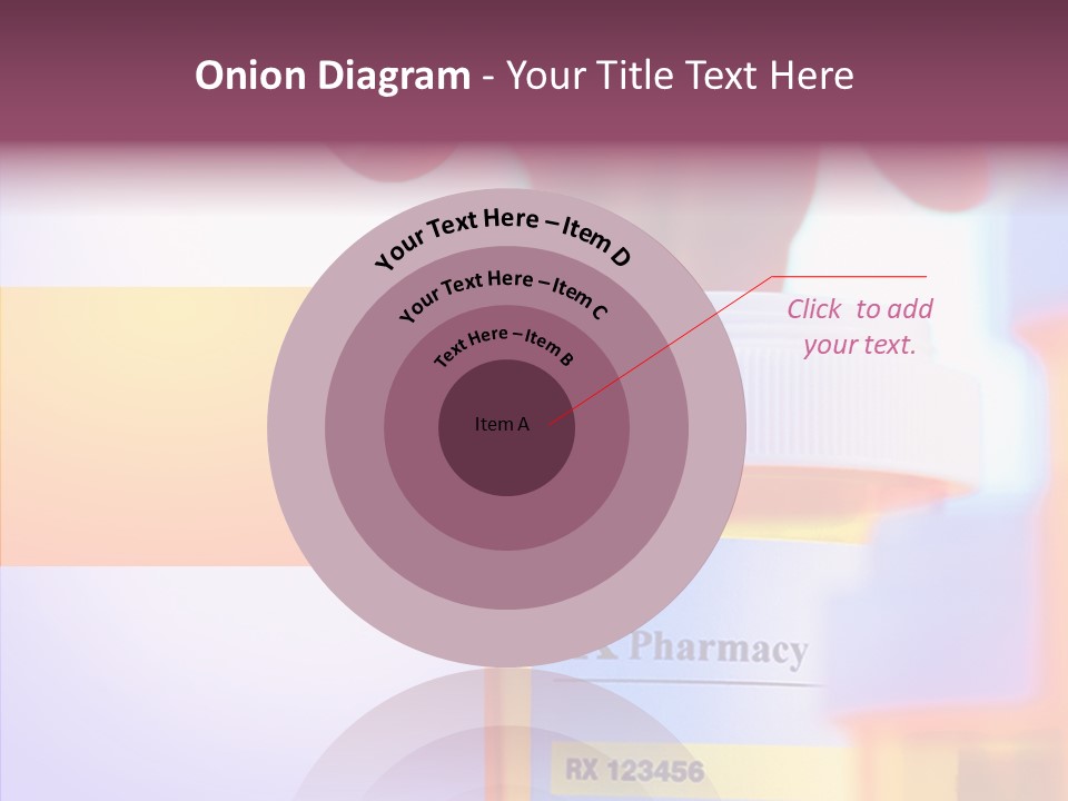 Medical Reach Vial PowerPoint Template