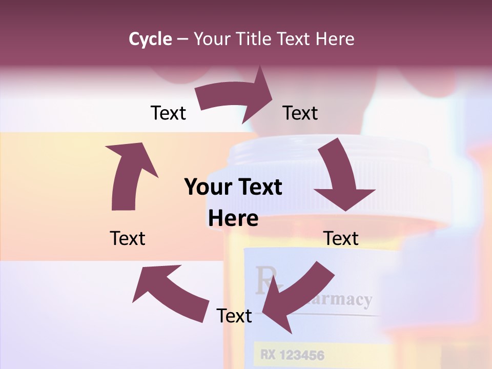Medical Reach Vial PowerPoint Template
