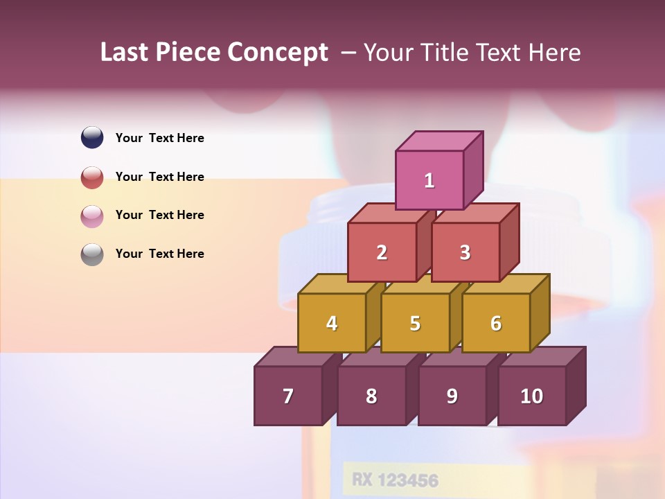 Medical Reach Vial PowerPoint Template