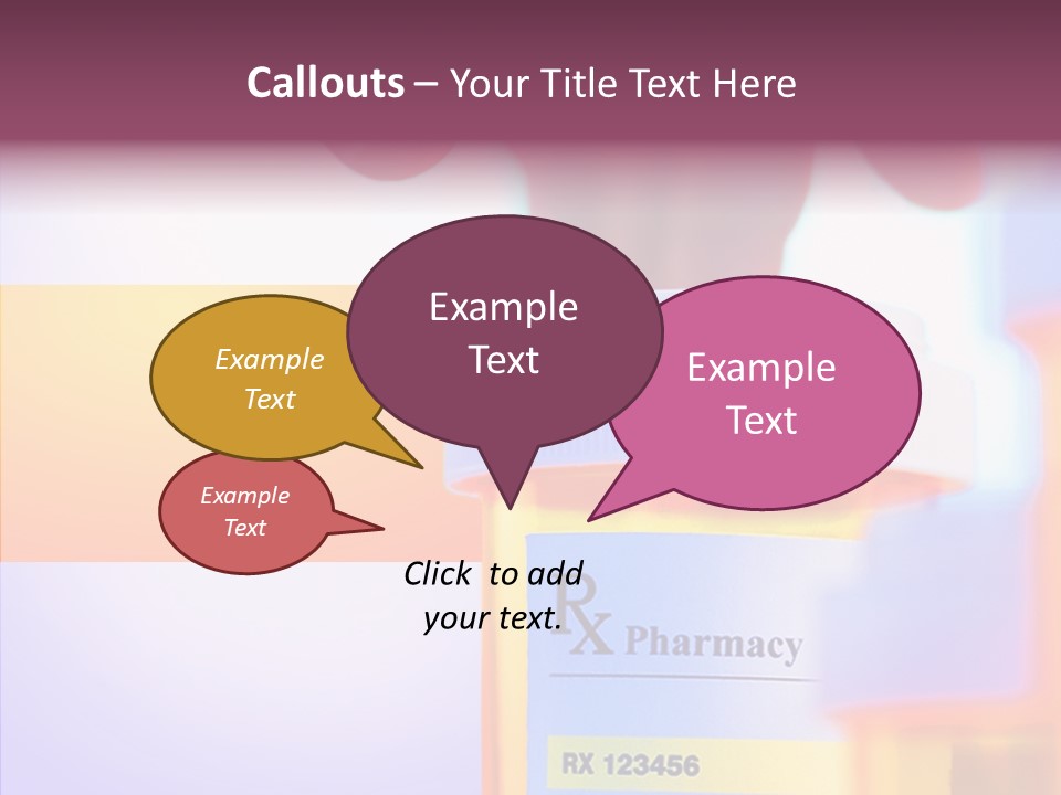 Medical Reach Vial PowerPoint Template