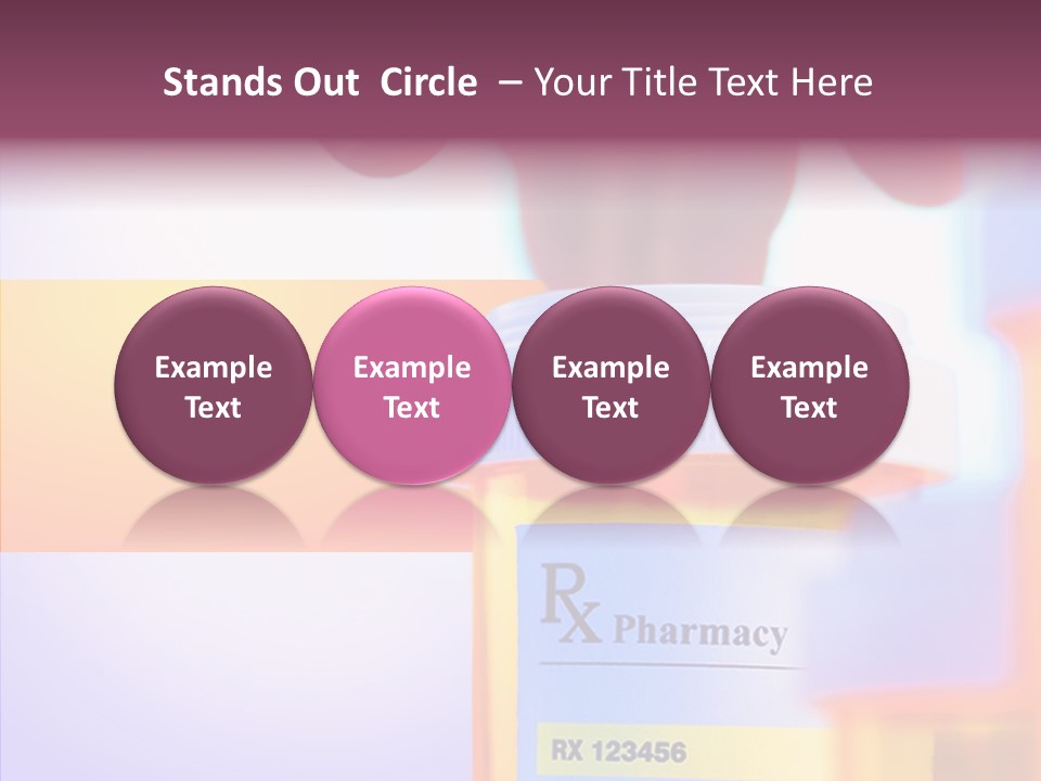 Medical Reach Vial PowerPoint Template