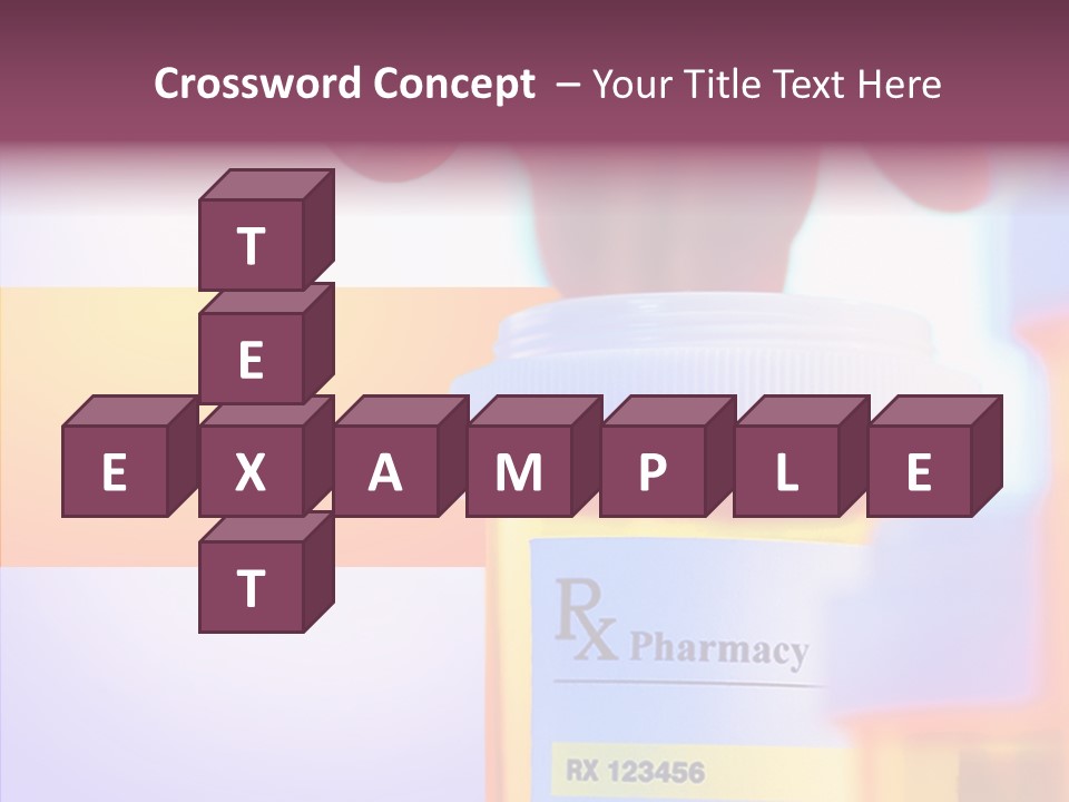 Medical Reach Vial PowerPoint Template