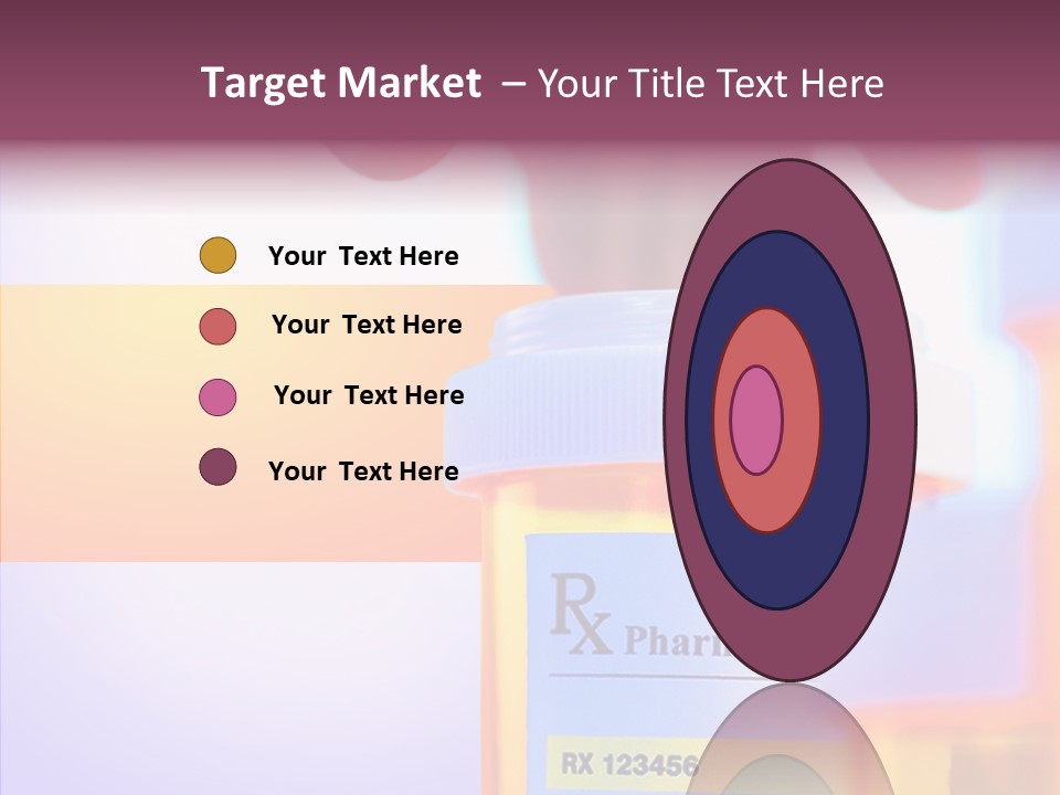 Medical Reach Vial PowerPoint Template