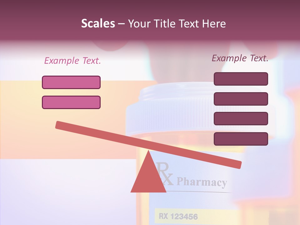 Medical Reach Vial PowerPoint Template