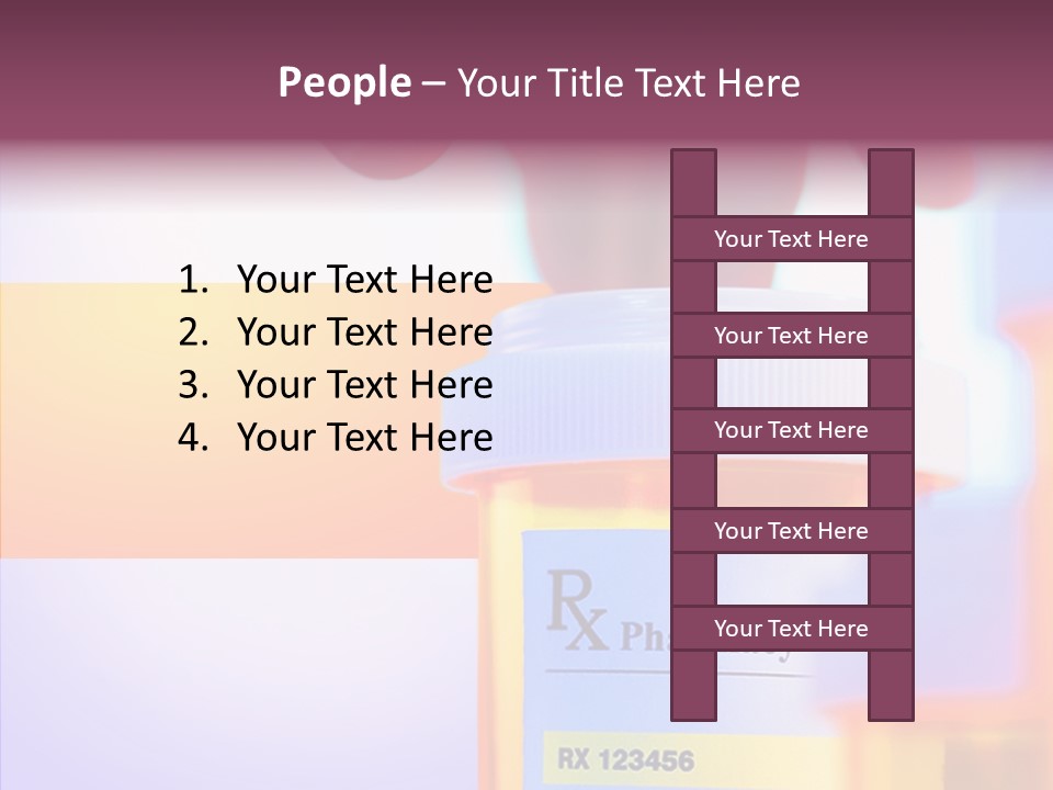 Medical Reach Vial PowerPoint Template
