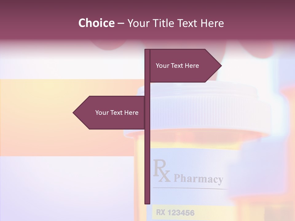 Medical Reach Vial PowerPoint Template