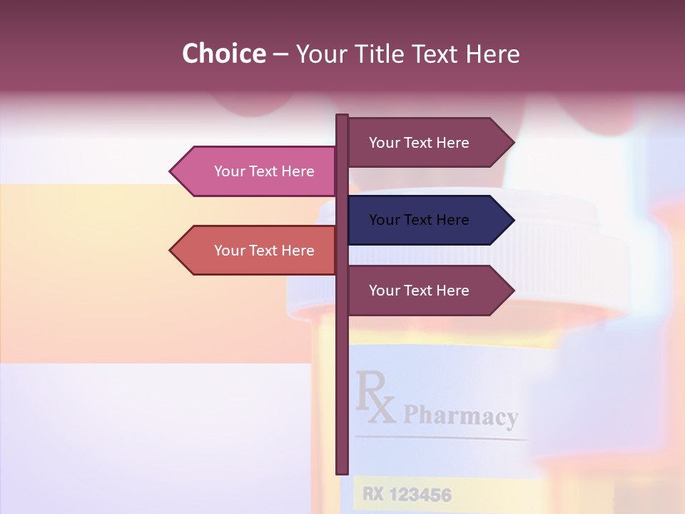 Medical Reach Vial PowerPoint Template