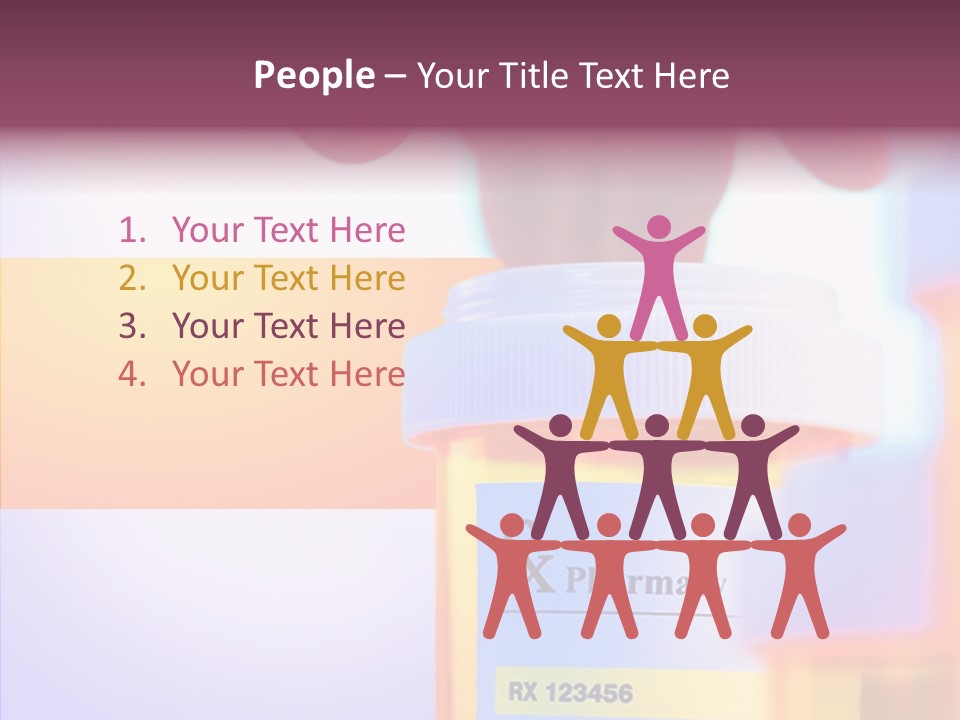 Medical Reach Vial PowerPoint Template