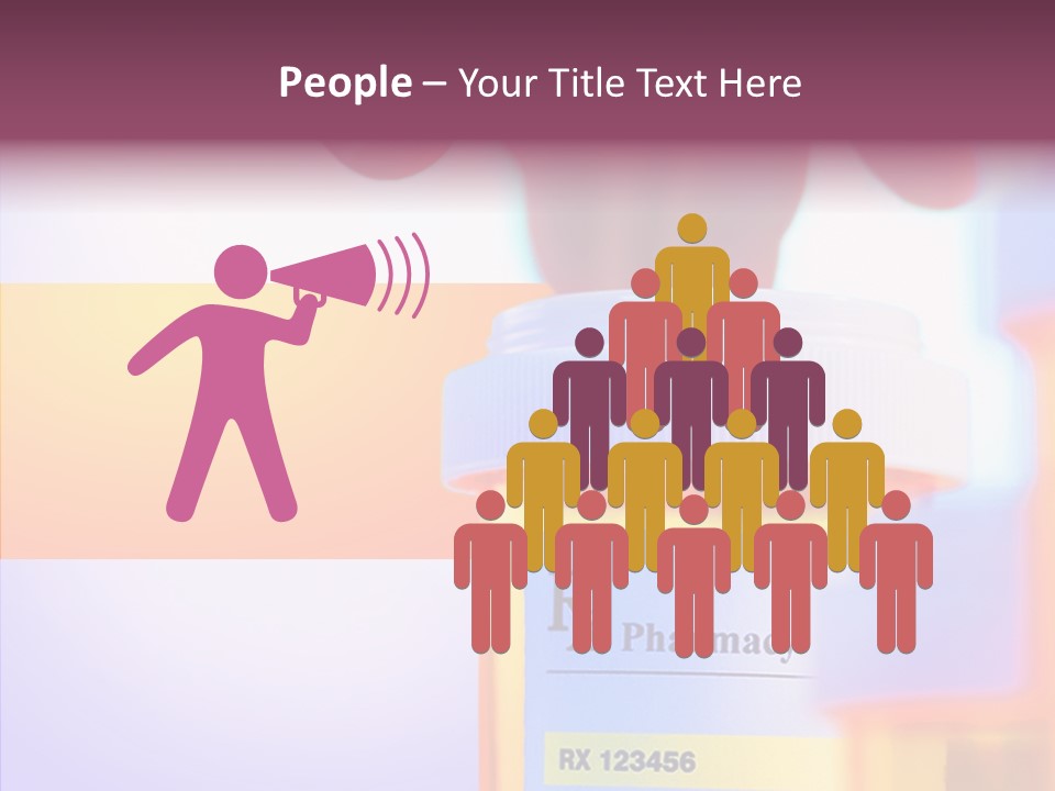 Medical Reach Vial PowerPoint Template