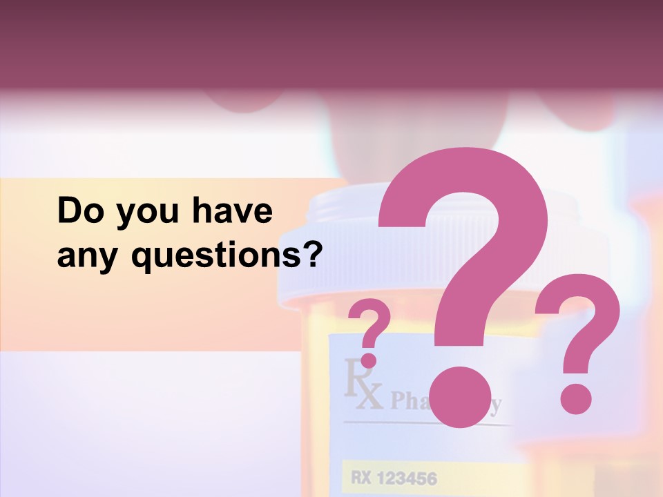 Medical Reach Vial PowerPoint Template