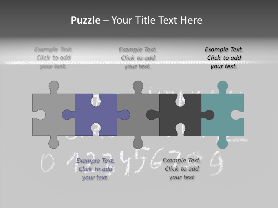 Elementary Class Blackboard PowerPoint Template