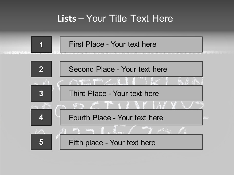 Elementary Class Blackboard PowerPoint Template