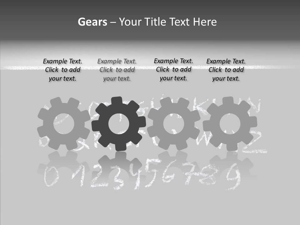 Elementary Class Blackboard PowerPoint Template