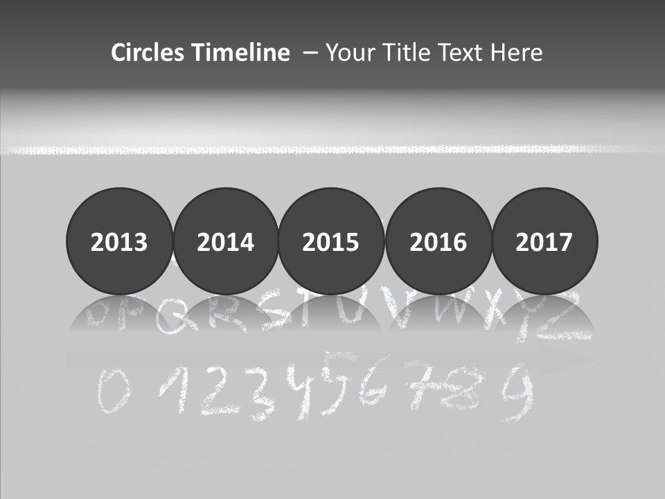 Elementary Class Blackboard PowerPoint Template