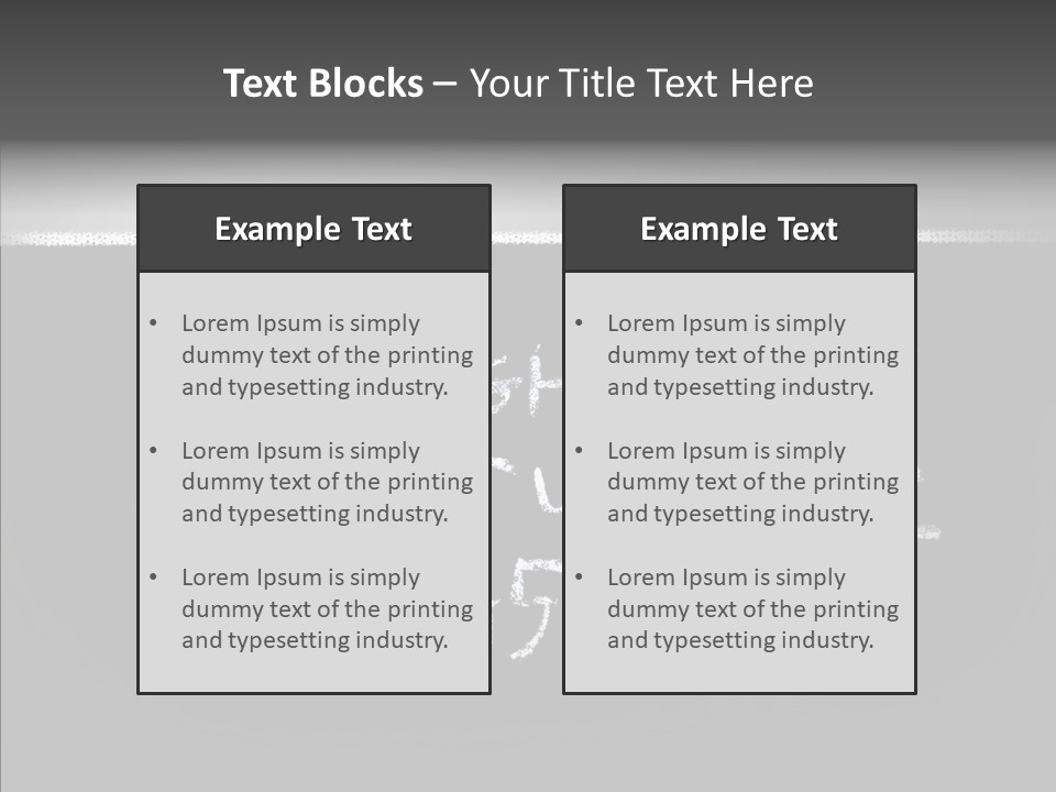Elementary Class Blackboard PowerPoint Template