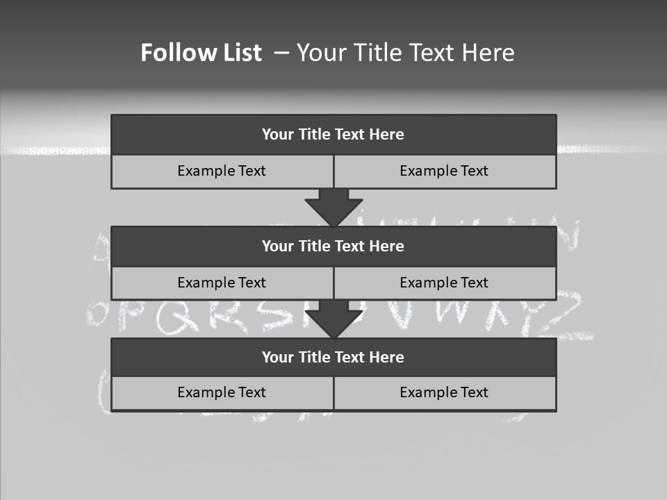 Elementary Class Blackboard PowerPoint Template