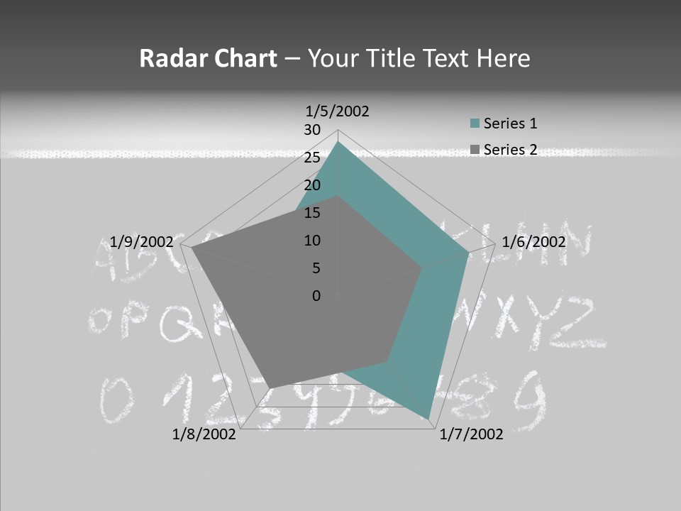 Elementary Class Blackboard PowerPoint Template