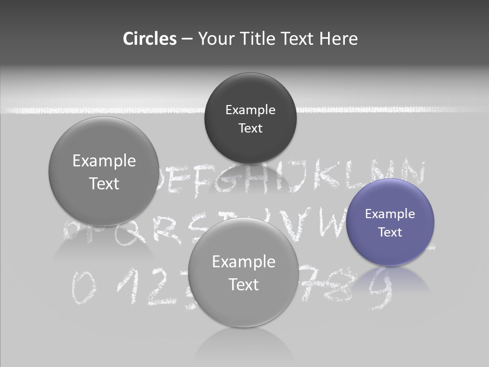 Elementary Class Blackboard PowerPoint Template