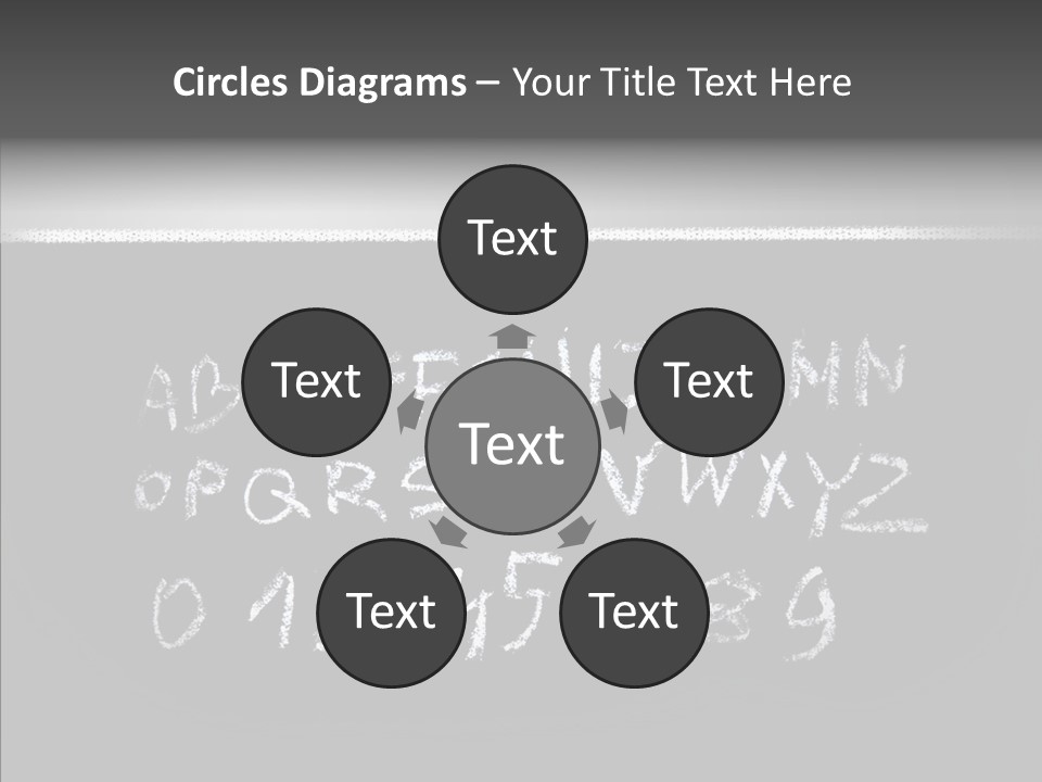 Elementary Class Blackboard PowerPoint Template