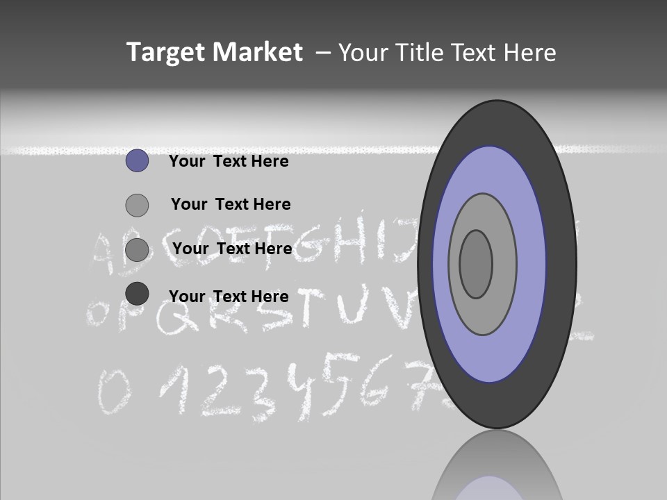 Elementary Class Blackboard PowerPoint Template