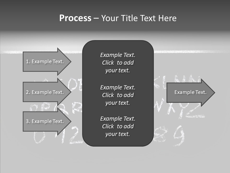 Elementary Class Blackboard PowerPoint Template