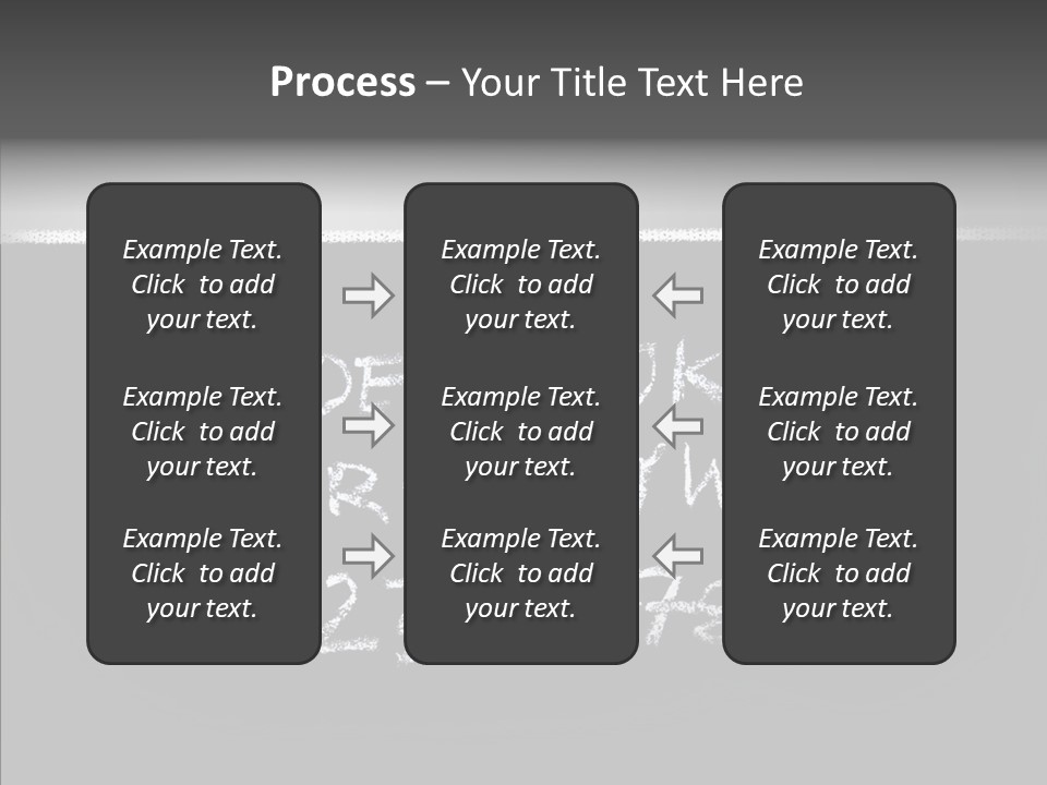 Elementary Class Blackboard PowerPoint Template