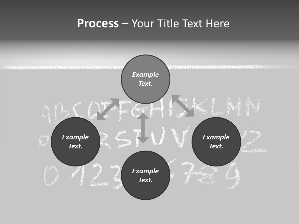 Elementary Class Blackboard PowerPoint Template