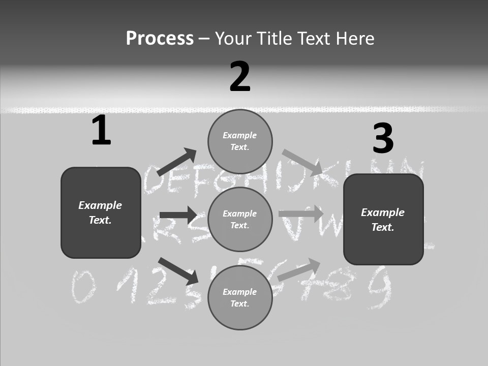 Elementary Class Blackboard PowerPoint Template