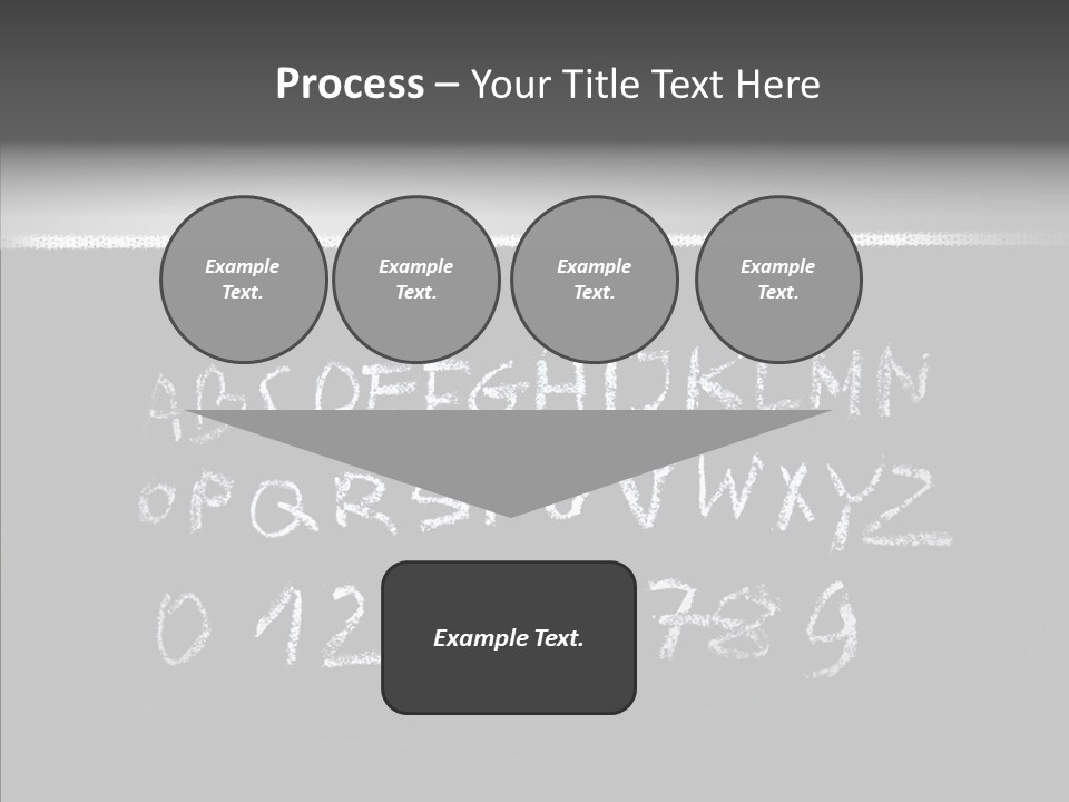 Elementary Class Blackboard PowerPoint Template
