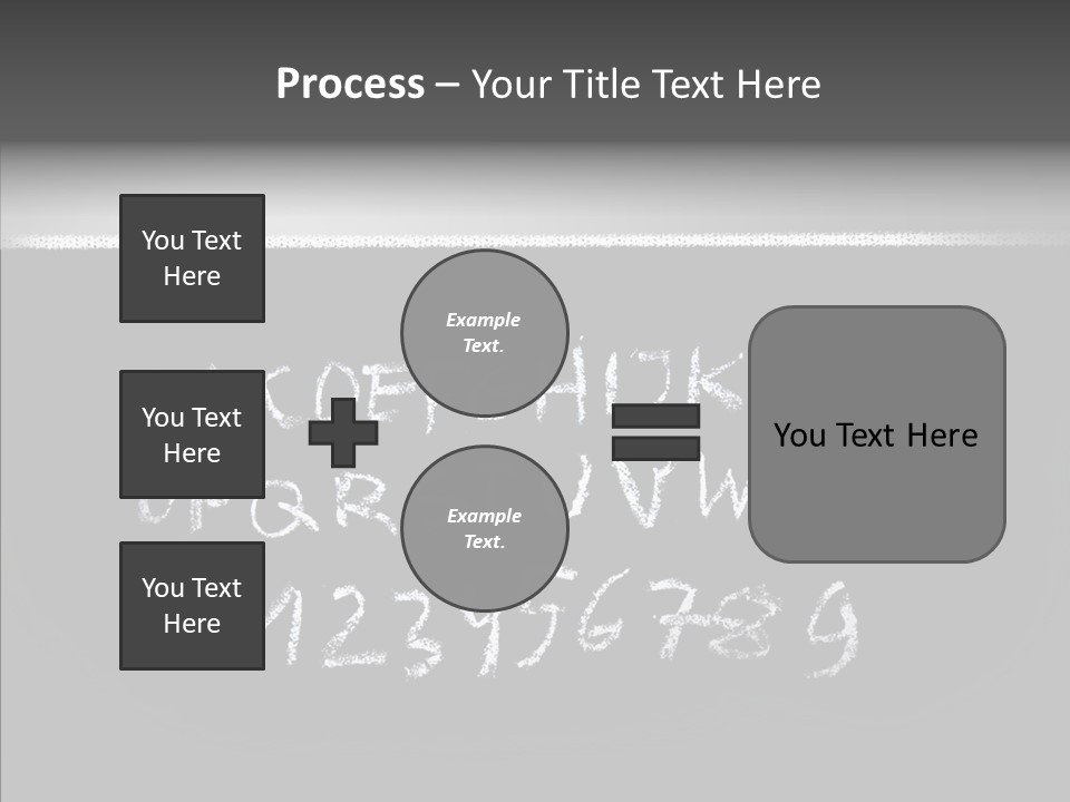 Elementary Class Blackboard PowerPoint Template